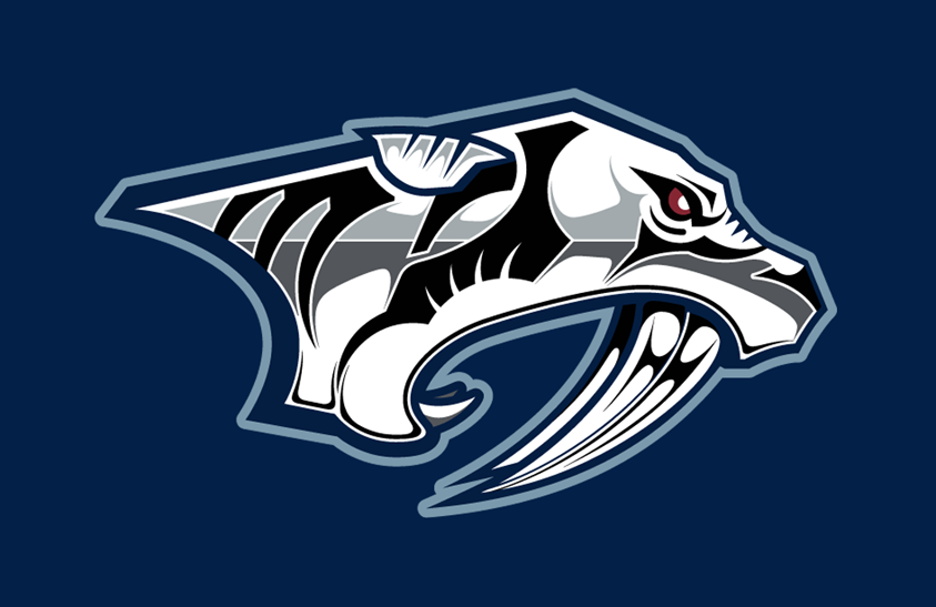Nashville Predators 2009-2011 Jersey Logo fabric transfer